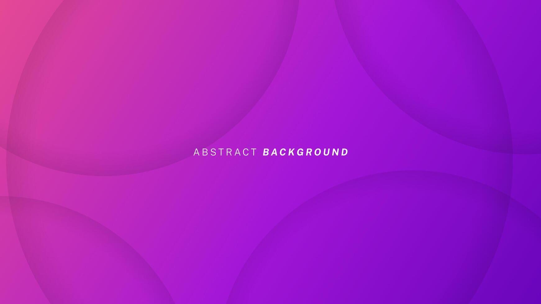 Pink and purple circle gradient shape modern abstract background vector
