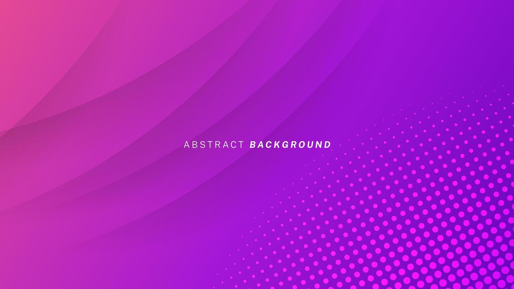 Pink and purple wavy gradient shape modern abstract background vector