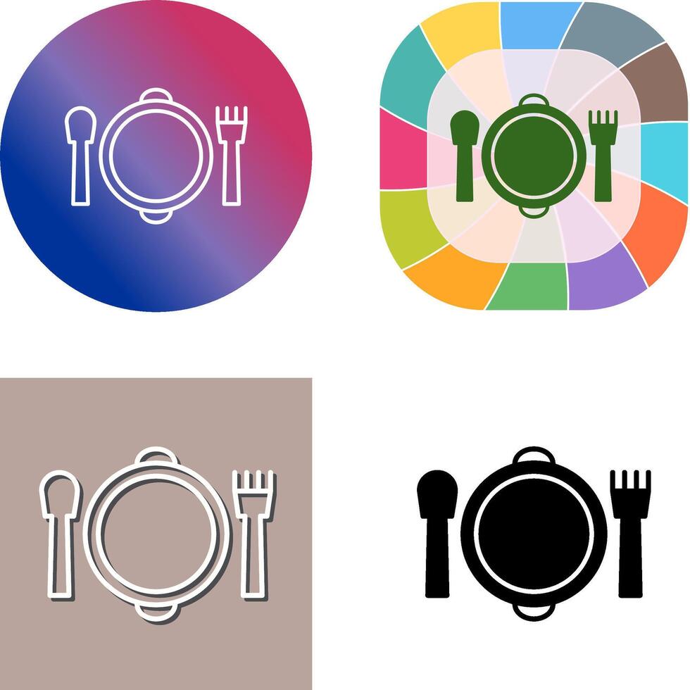 Banquet Icon Design vector