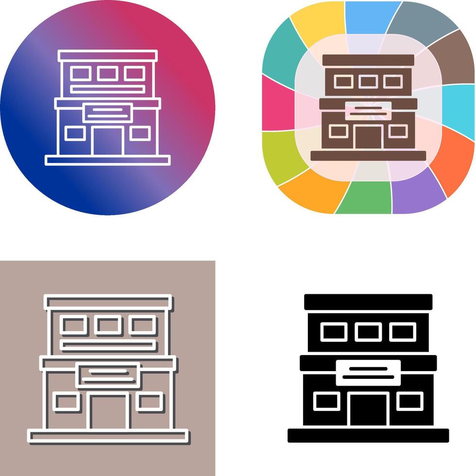 Hotel Icon Design vector