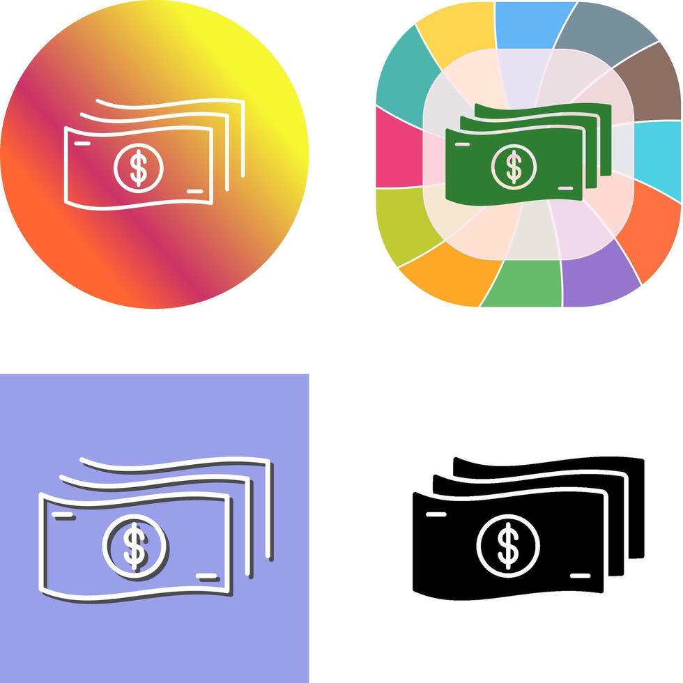 Money Icon Design vector