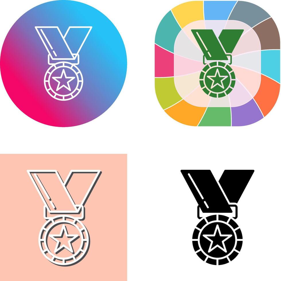 Medal Icon Design vector