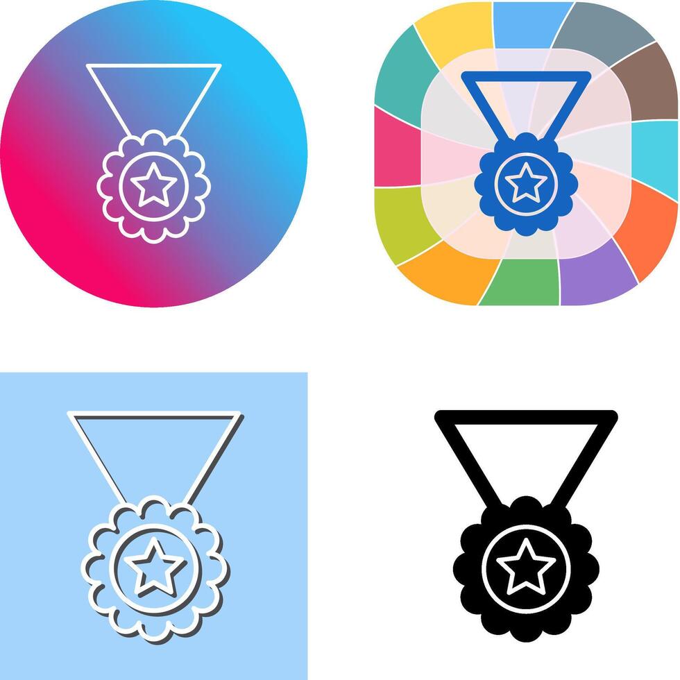 Medal Icon Design vector