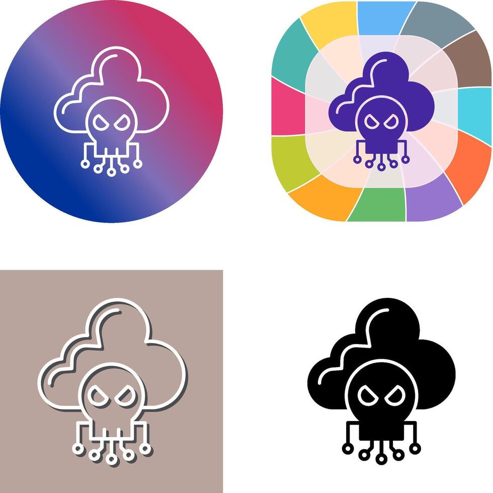 Cloud Icon Design vector