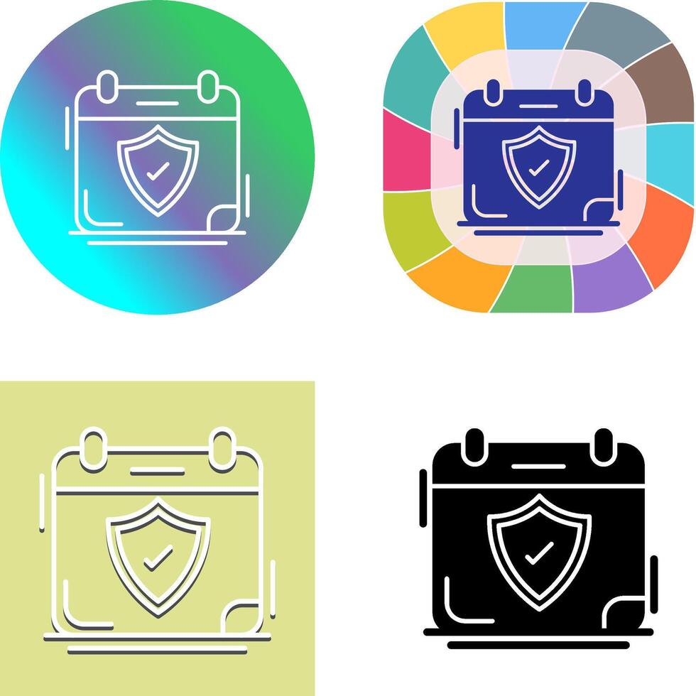 Period Time Icon Design vector