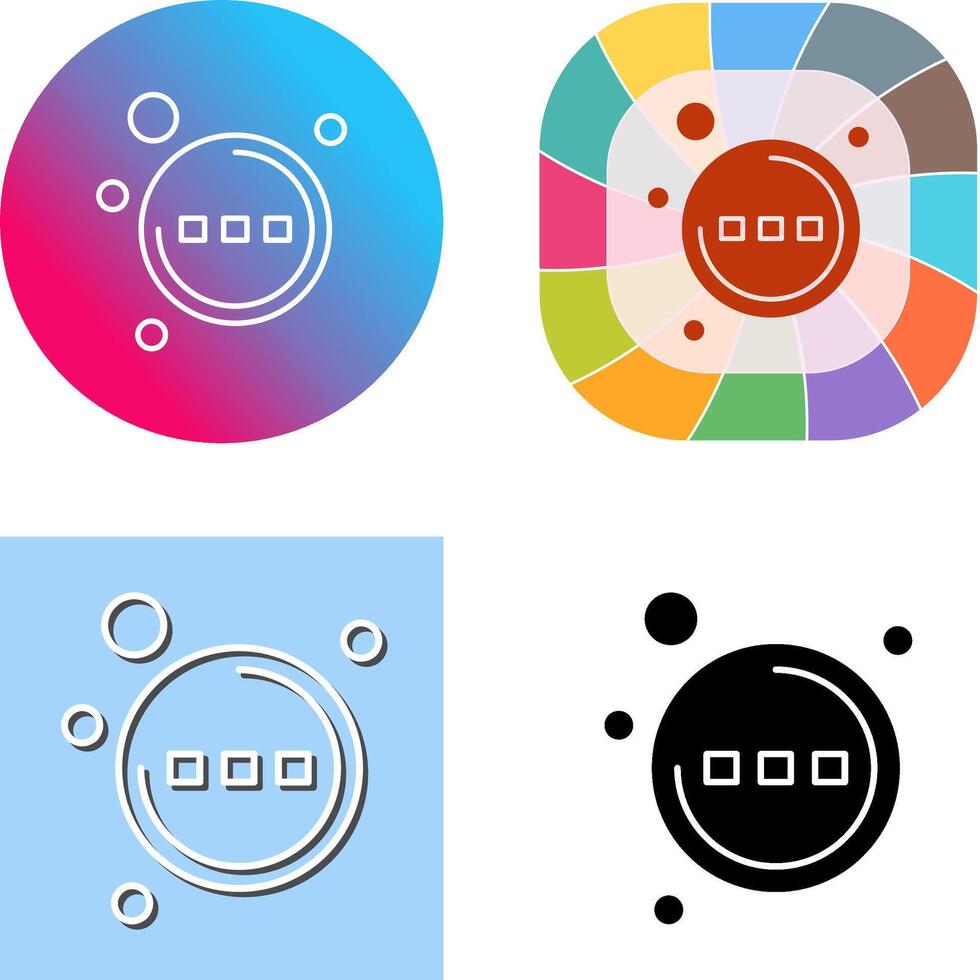 More Icon Design vector