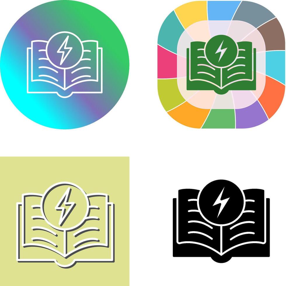 Electricity Icon Design vector