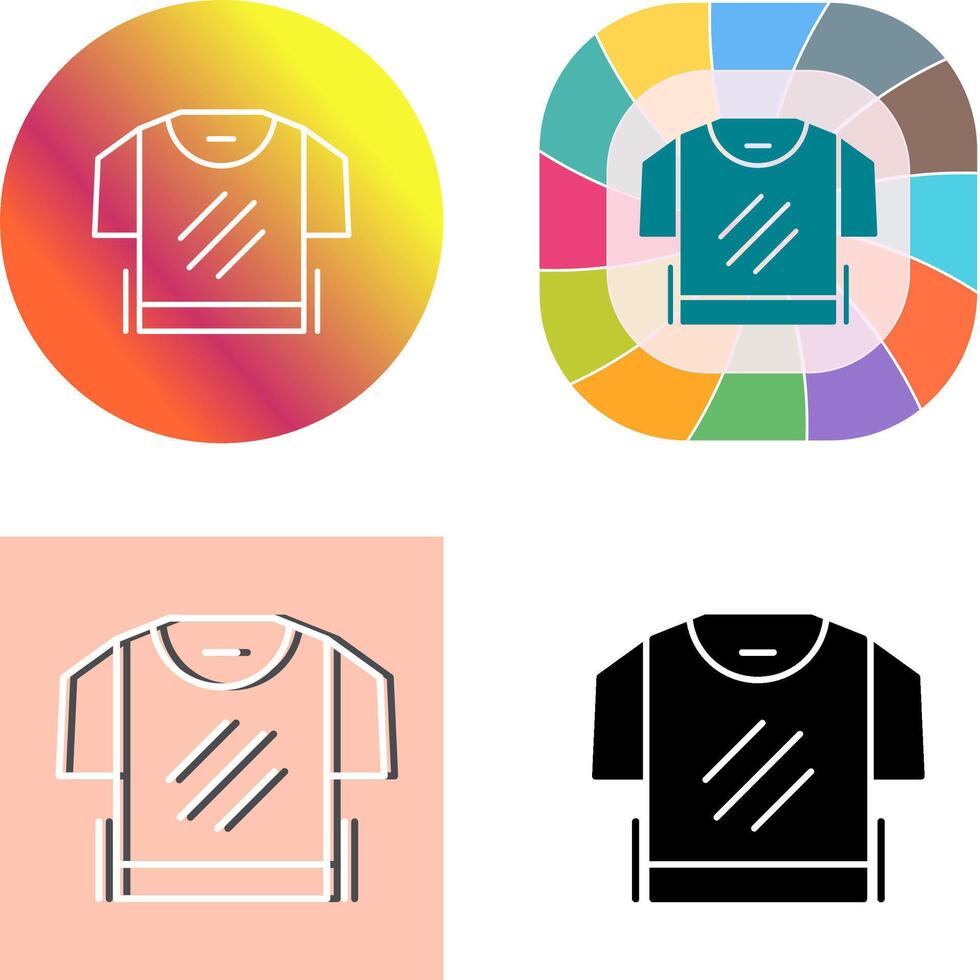 TShirt Icon Design vector