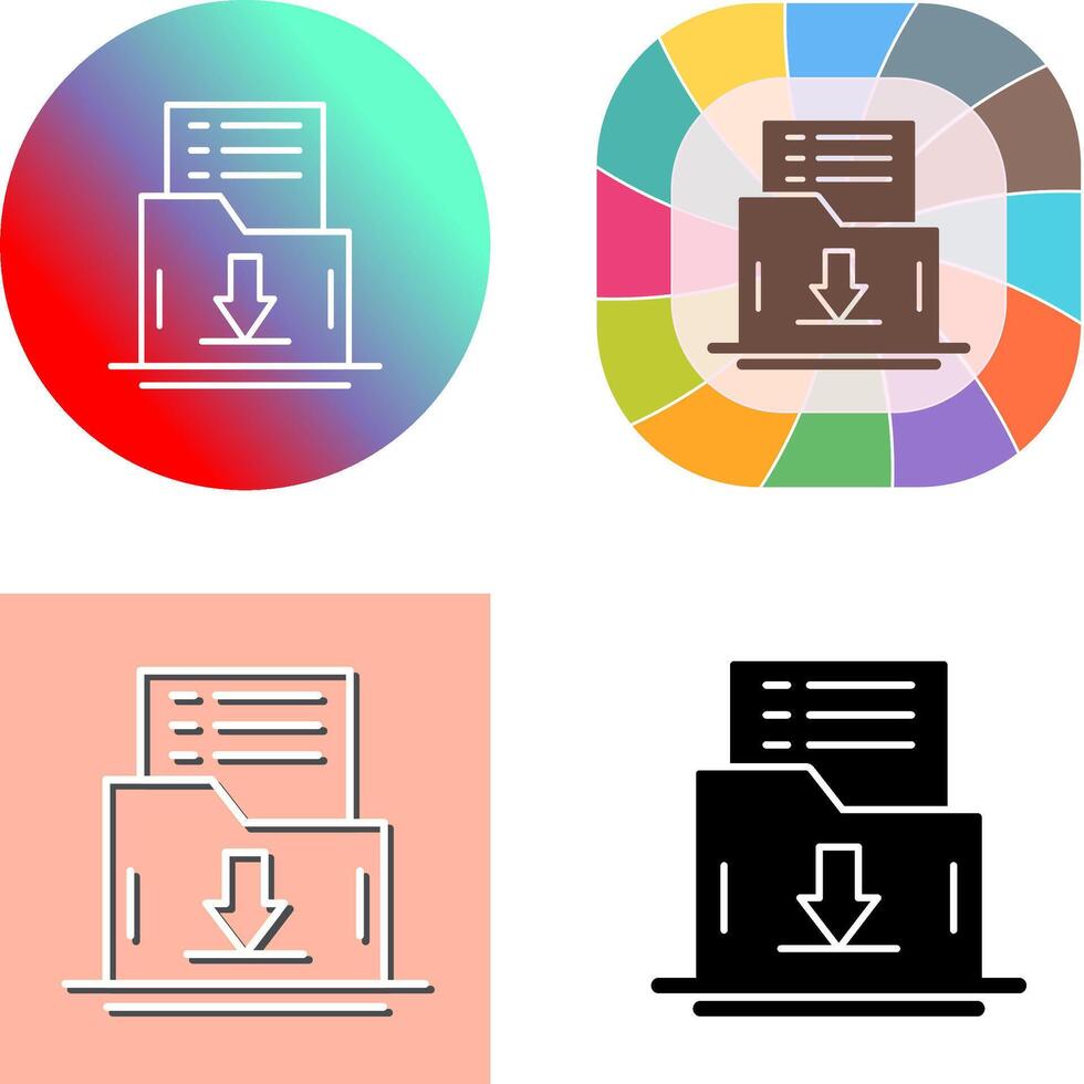 Save List Icon Design vector