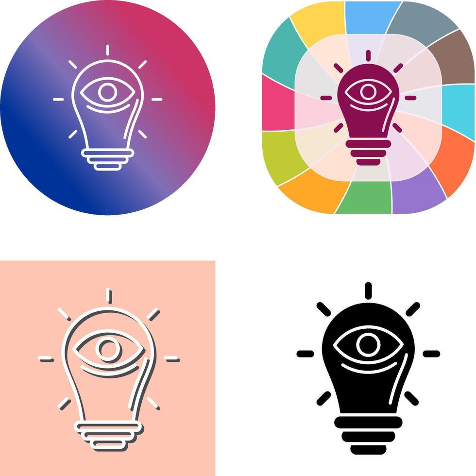 visionary Icon Design vector