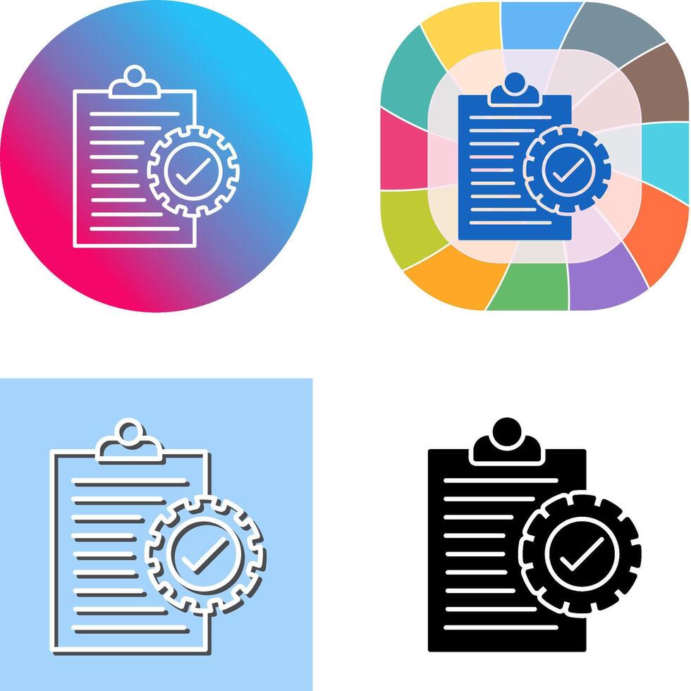 Check List Icon Design vector