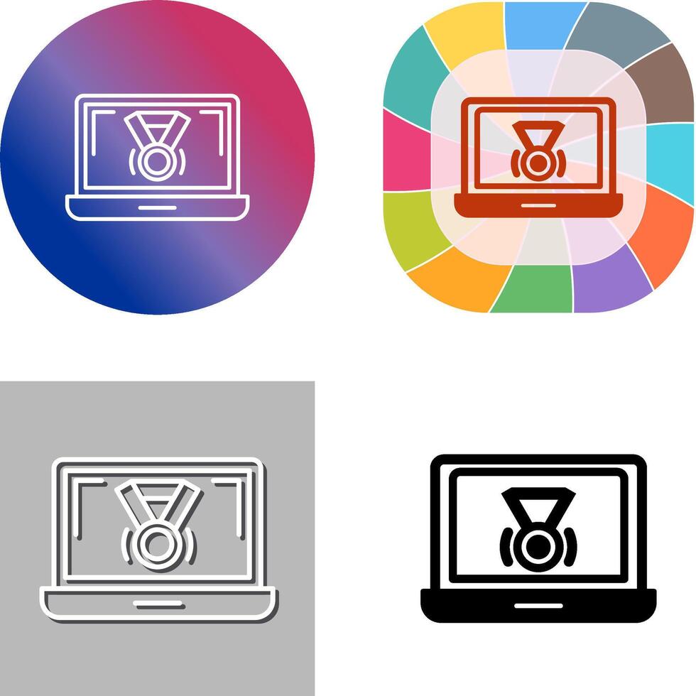 Medal Icon Design vector