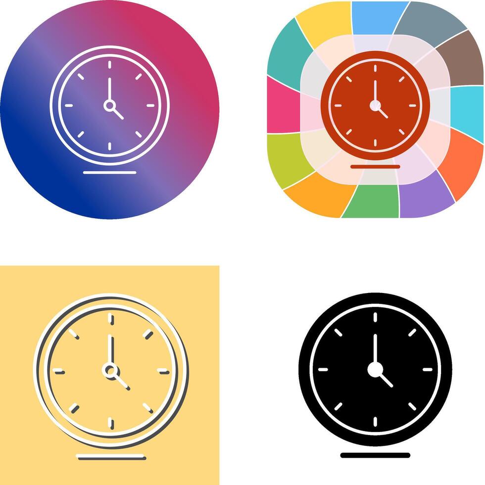 diseño de icono de reloj vector