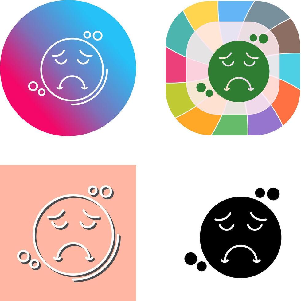 Sad Icon Design vector