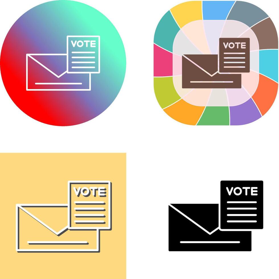 Letter Icon Design vector