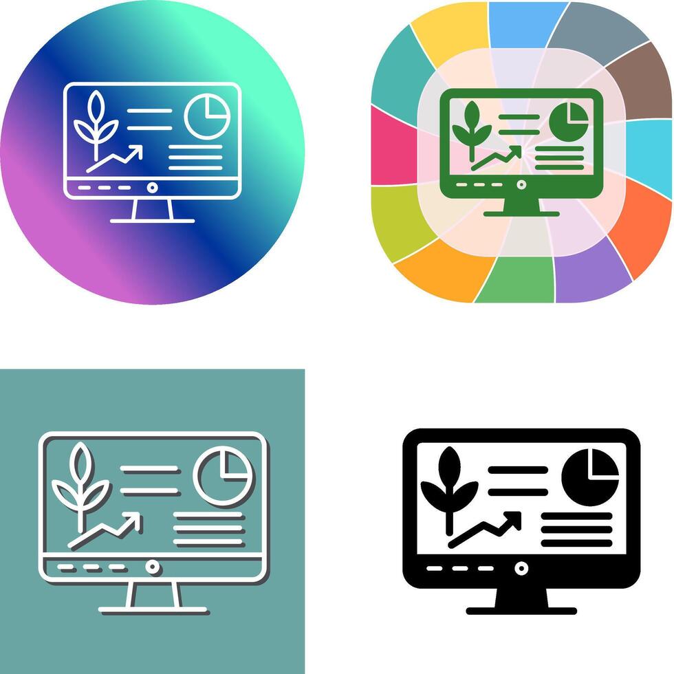 Computer Icon Design vector