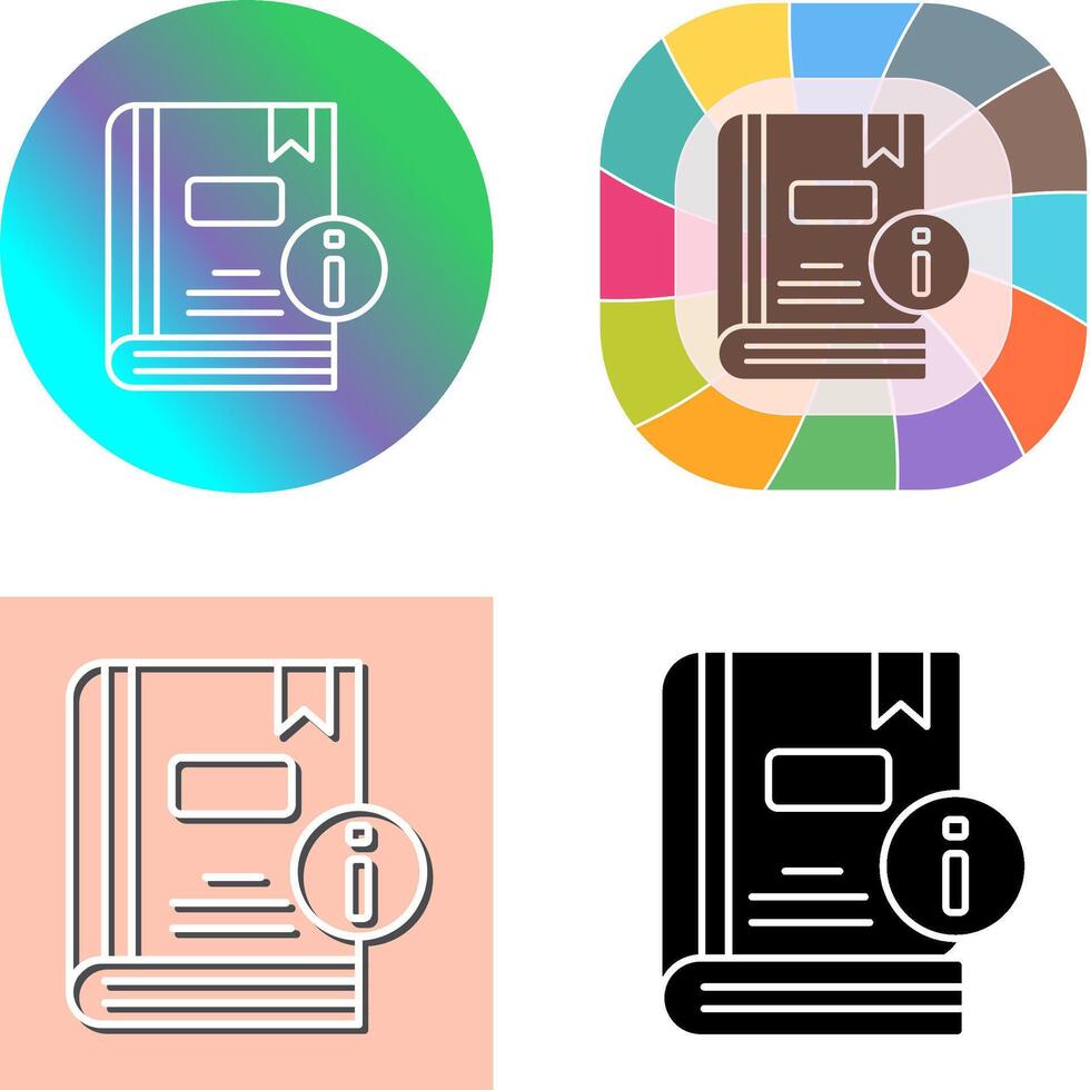 Book Icon Design vector