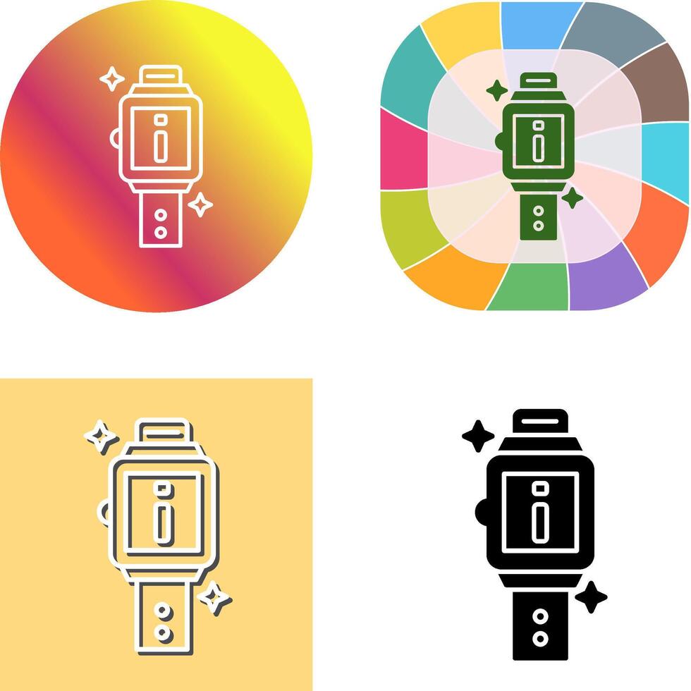 Smart Watch Icon Design vector