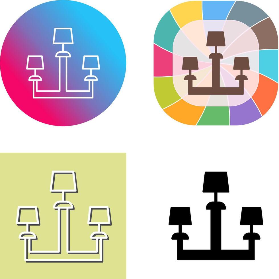 Lamp Icon Design vector
