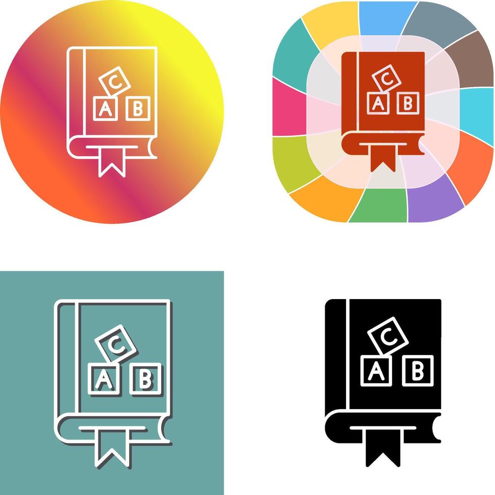 Alphabet Icon Design vector