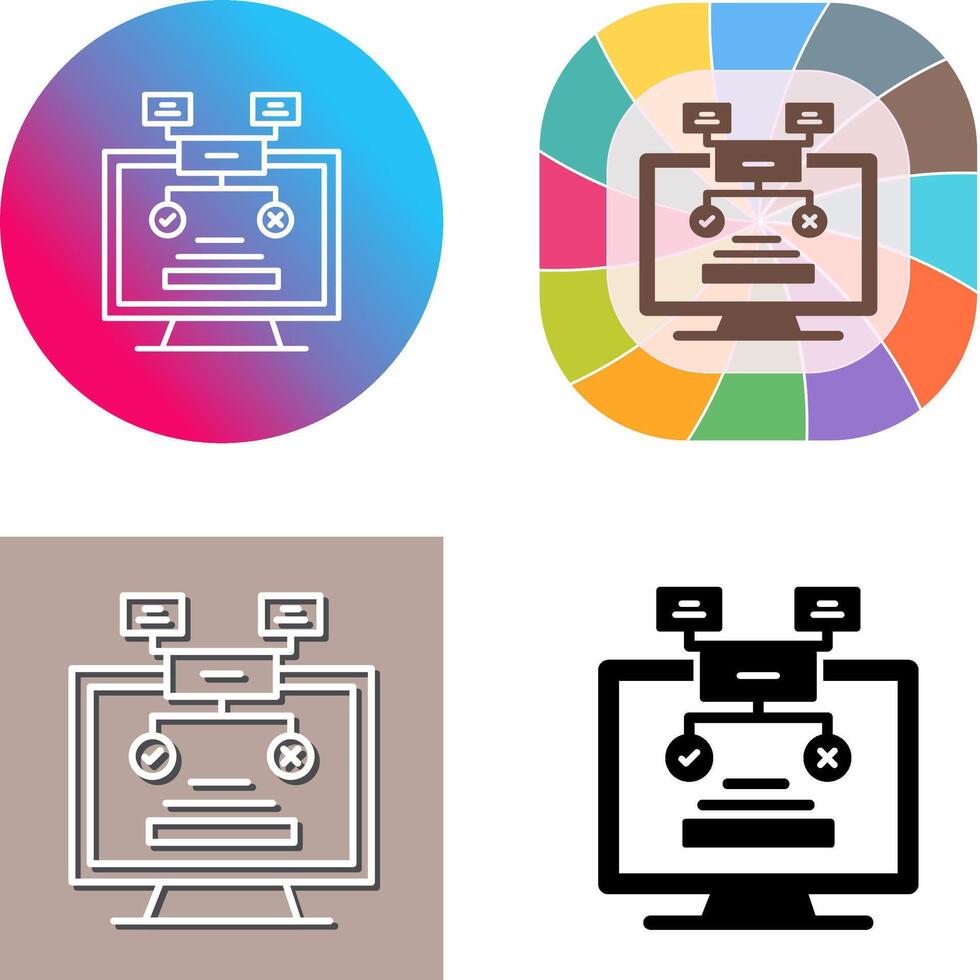 Methodology Icon Design vector