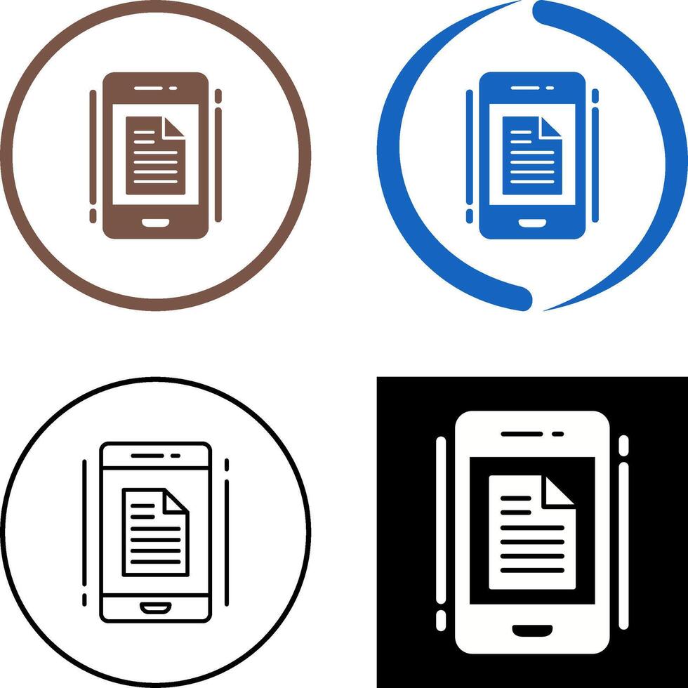 Phone Icon Design vector