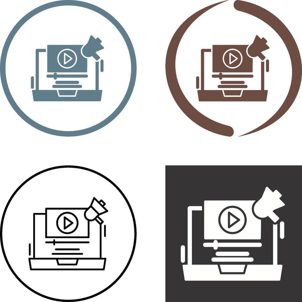 Marketing Icon Design vector