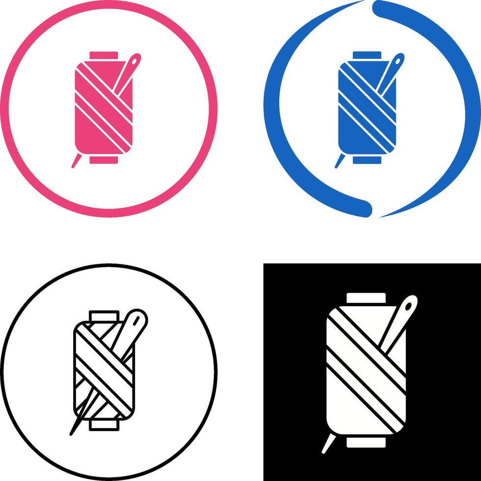 Needle Icon Design vector