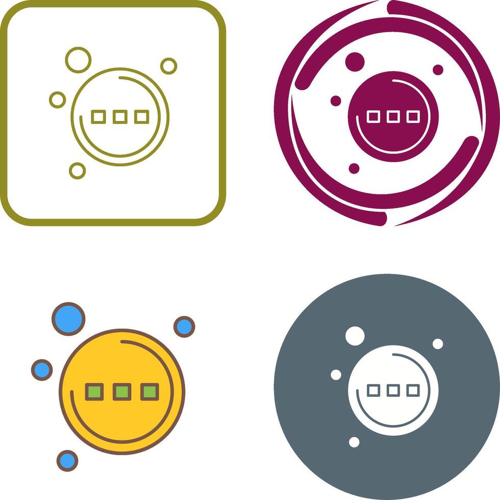 More Icon Design vector
