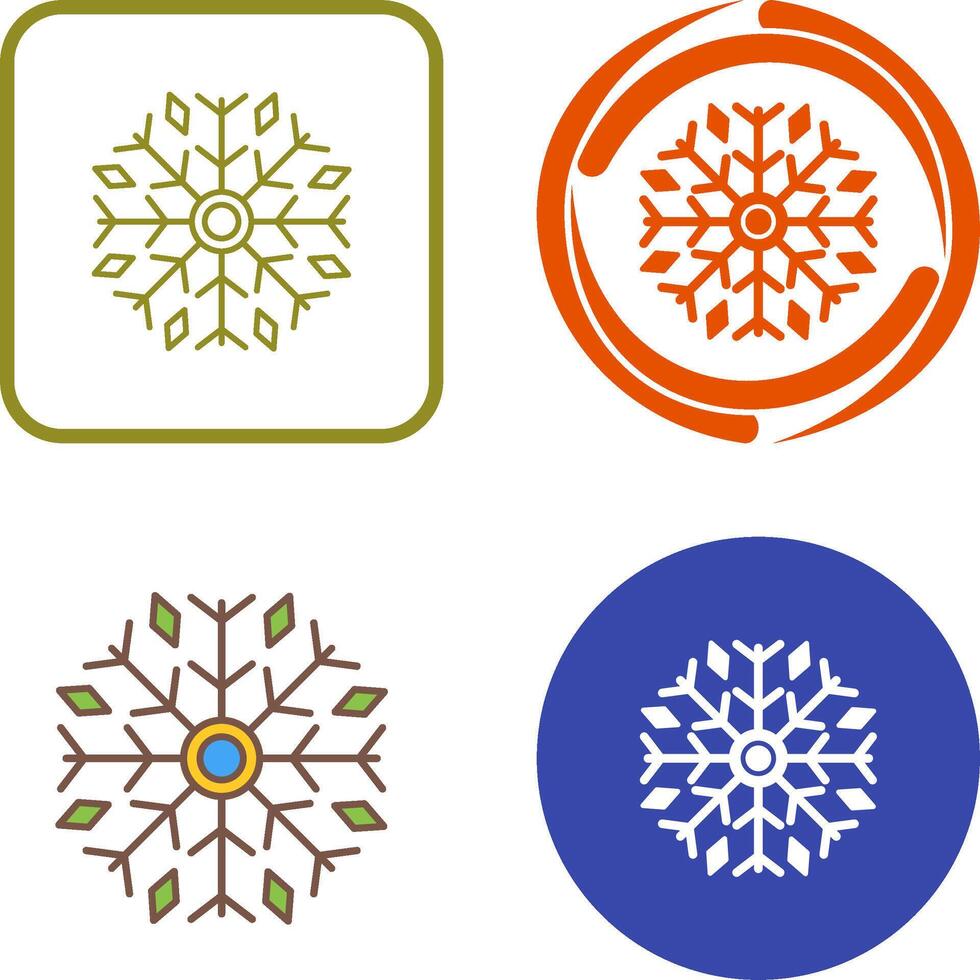 Ice Icon Design vector