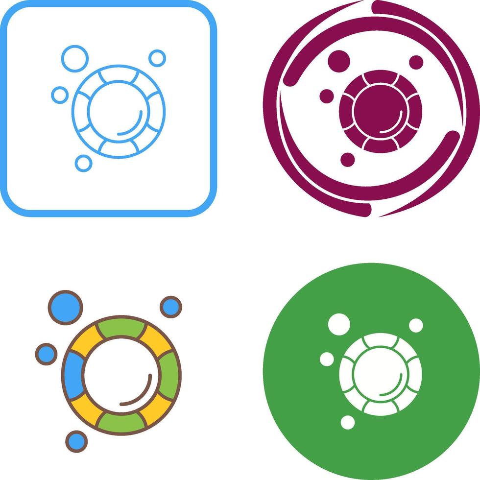 Lifesaver Icon Design vector