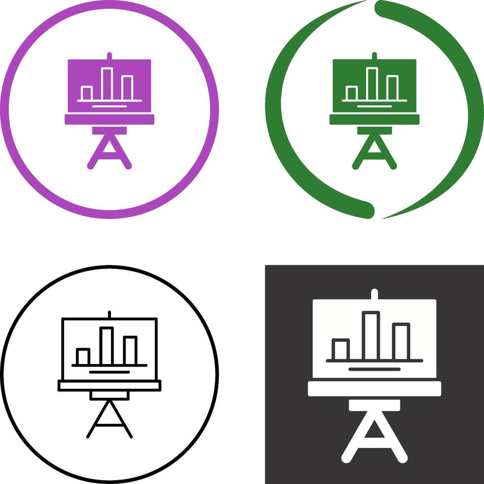 Statistics Icon Design vector