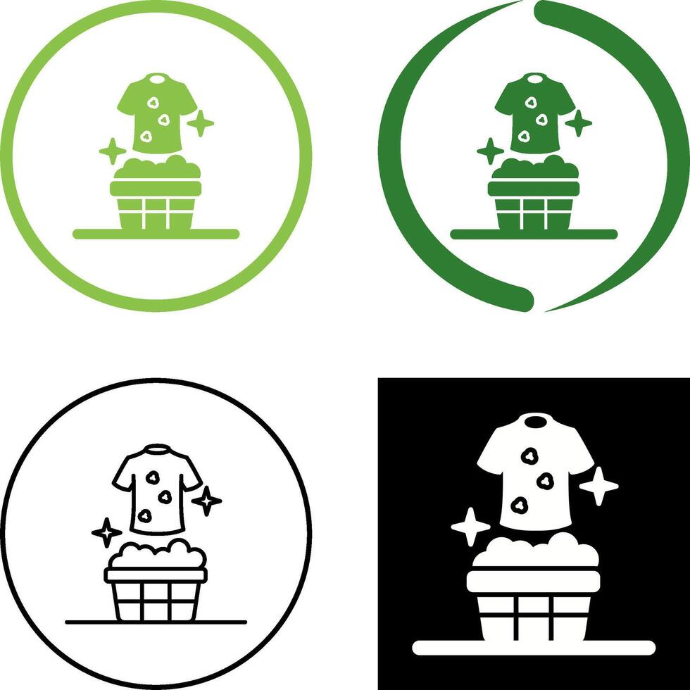 Laundry Icon Design vector