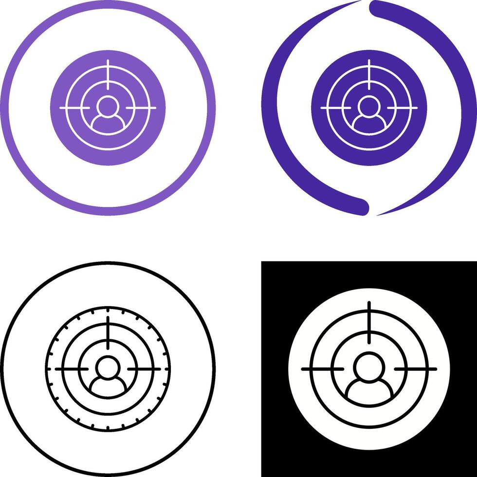Goal Icon Design vector
