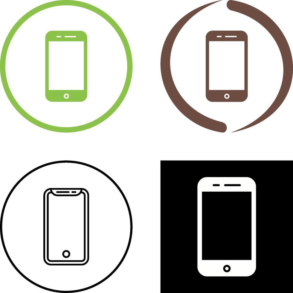 Smartphone Icon Design vector