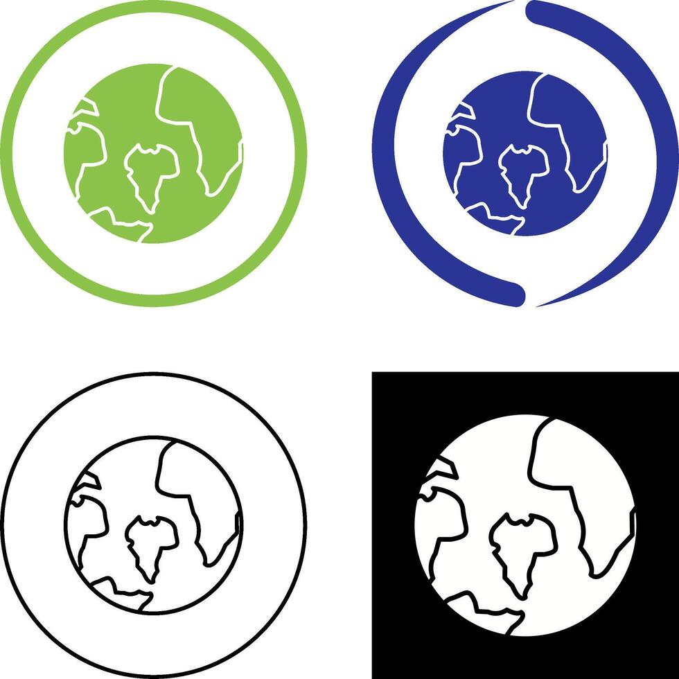 World Icon Design vector