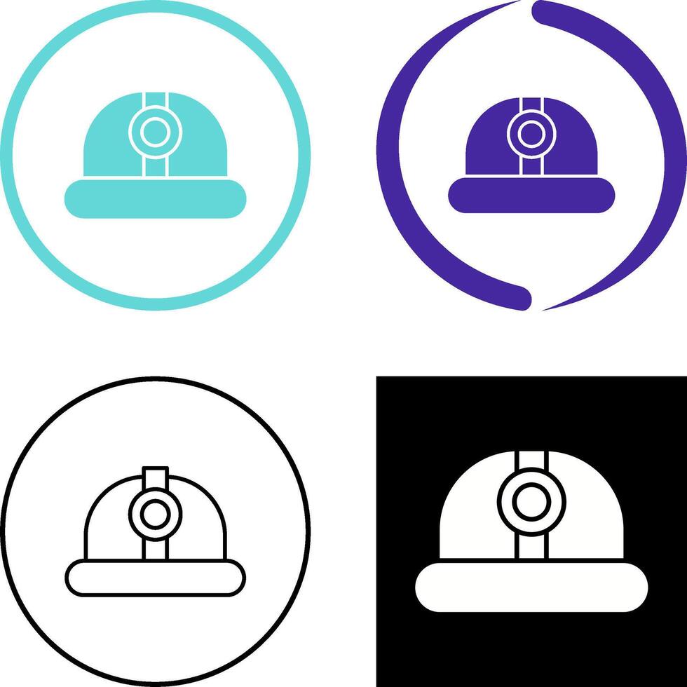 Hard Hat Icon Design vector