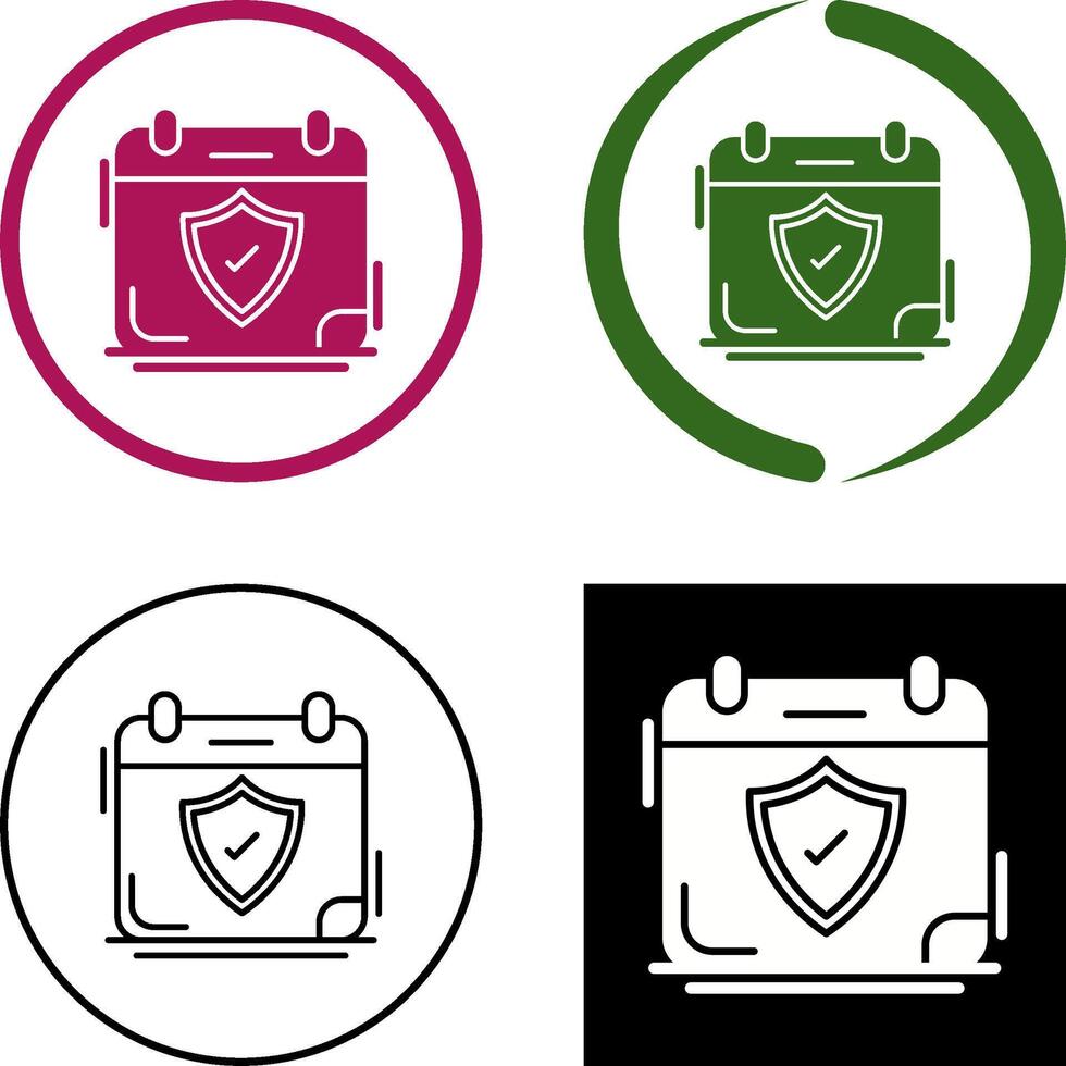Period Time Icon Design vector