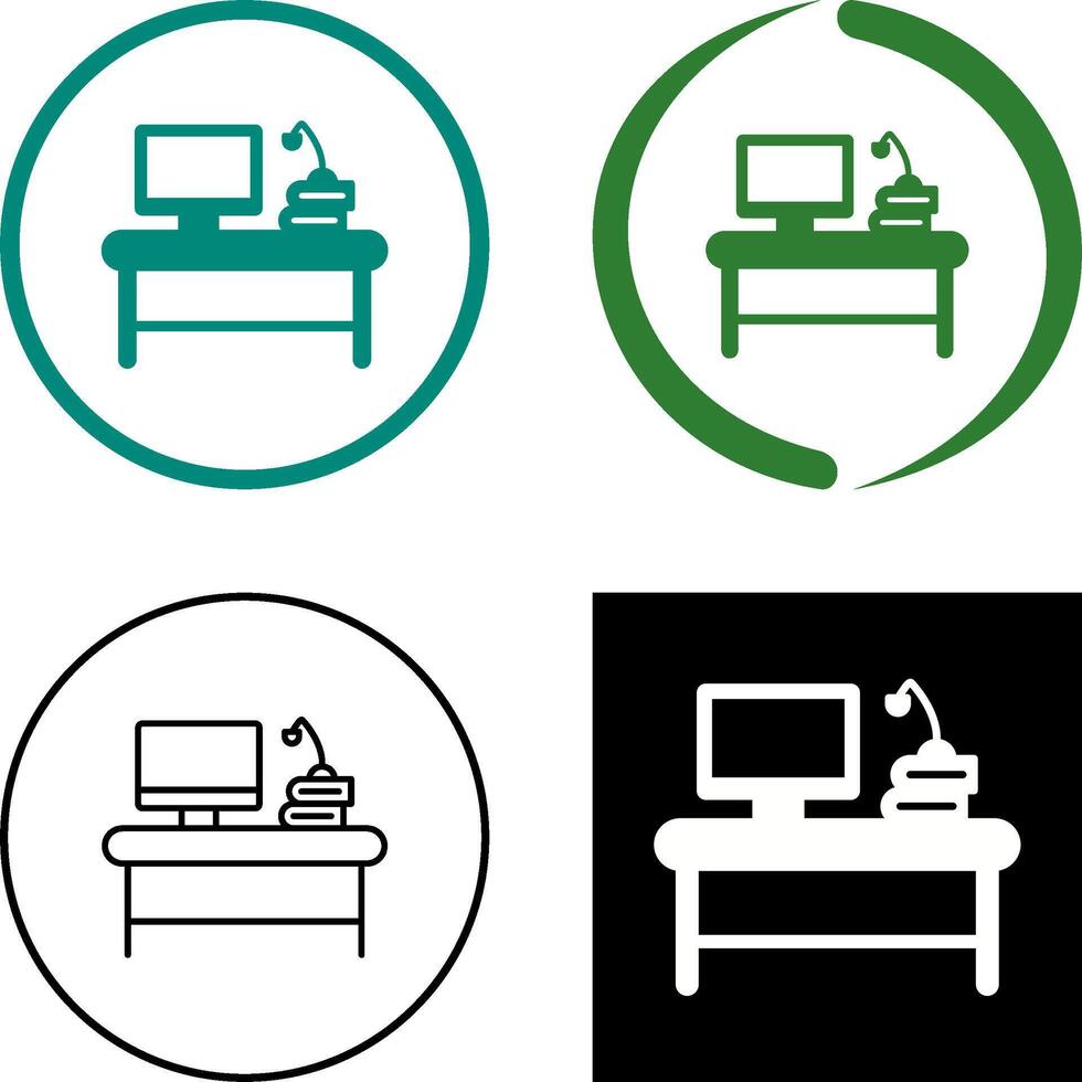 Desktop Icon Design vector