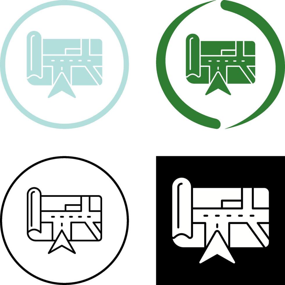 Navigation Icon Design vector
