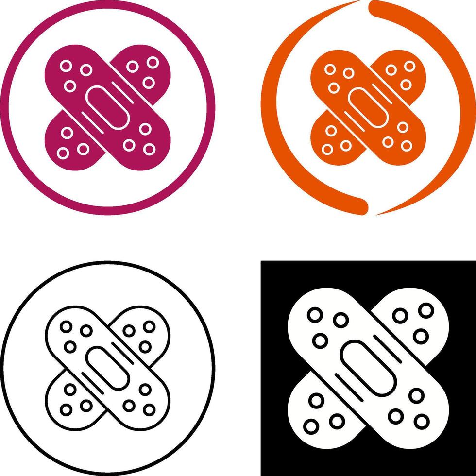 Bandage Icon Design vector