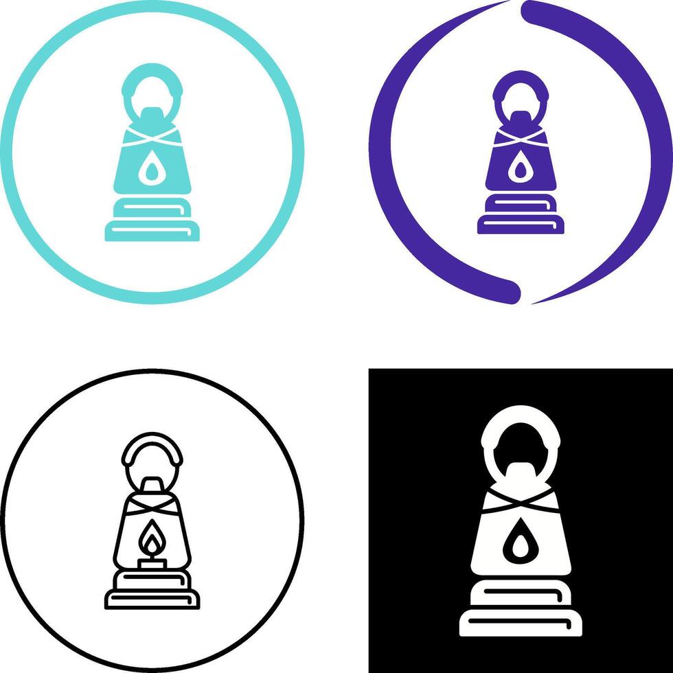 Lamp Icon Design vector