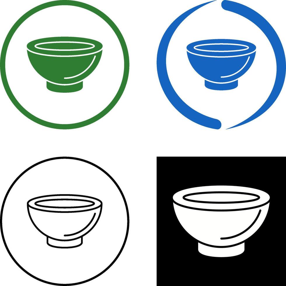 Bowl Icon Design vector