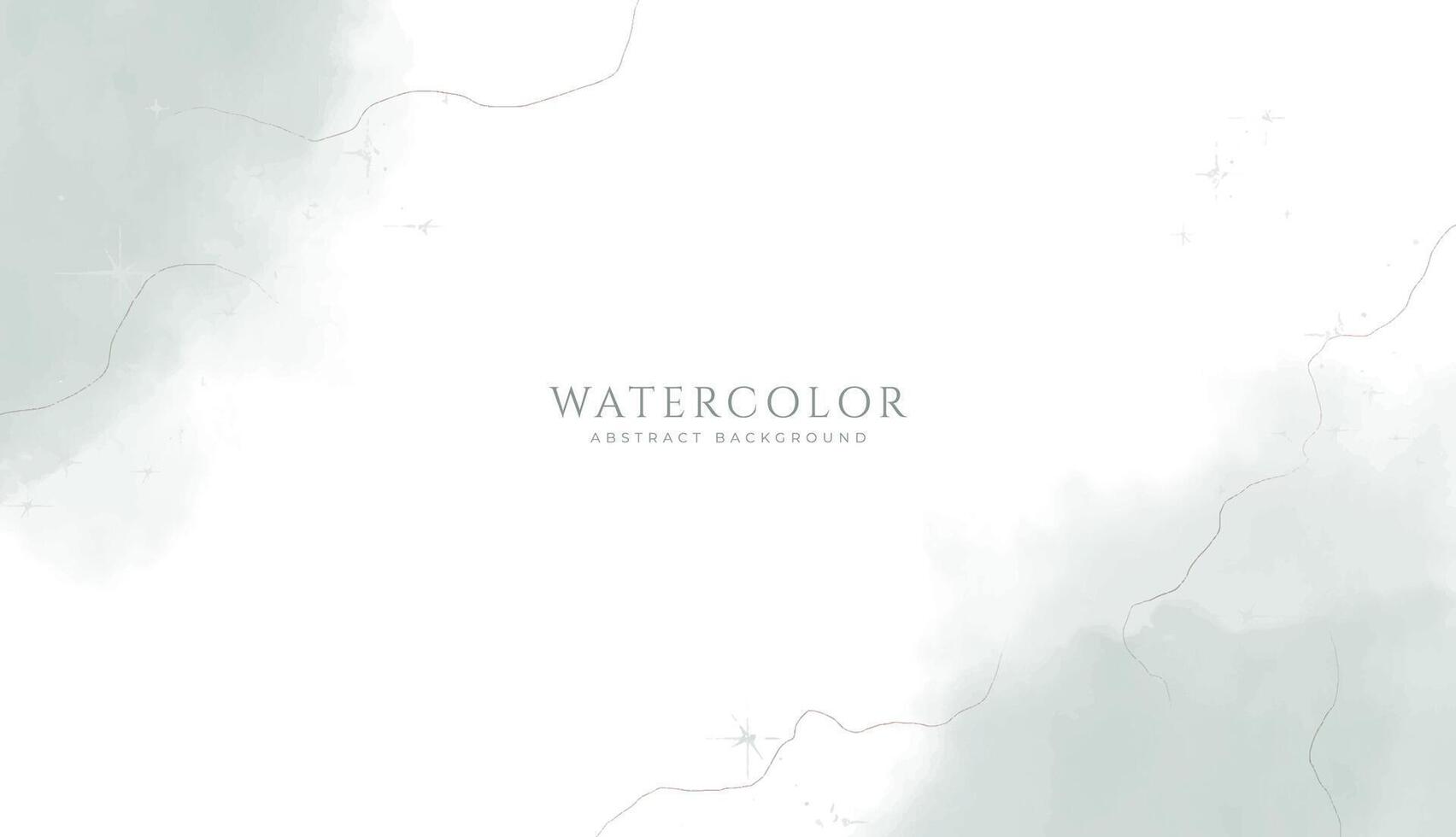 Abstract horizontal watercolor background. Neutral light colored empty space background illustration vector