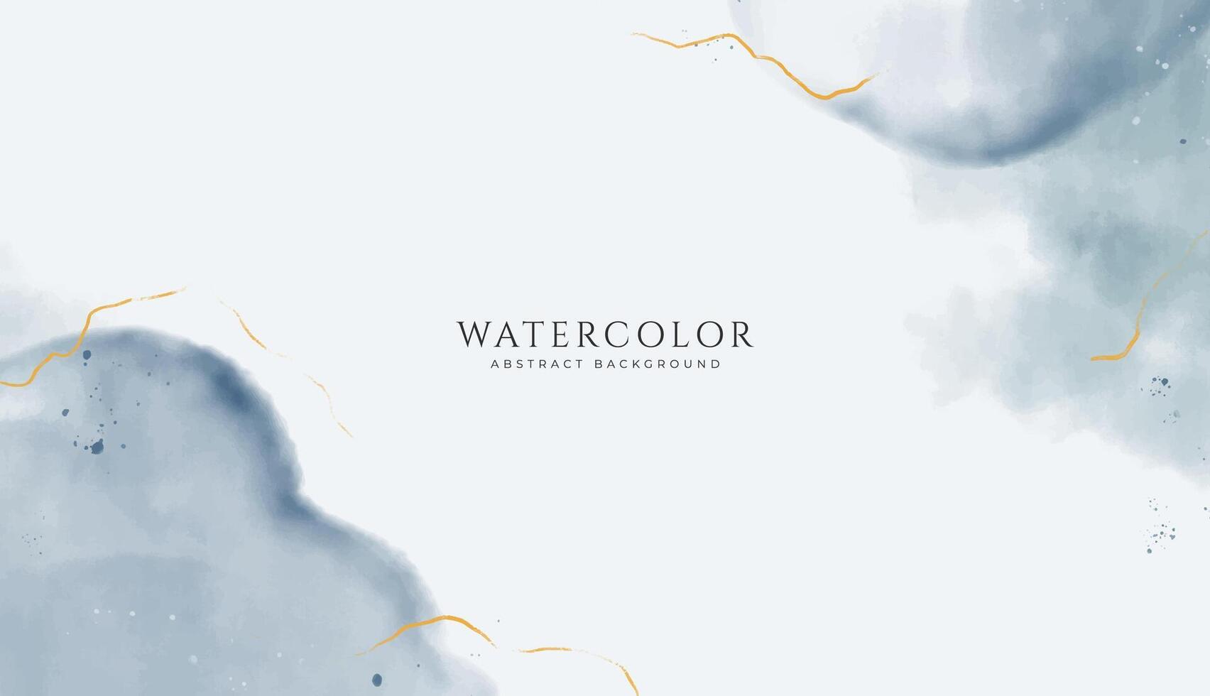 Abstract horizontal watercolor background. Neutral light colored empty space background illustration vector