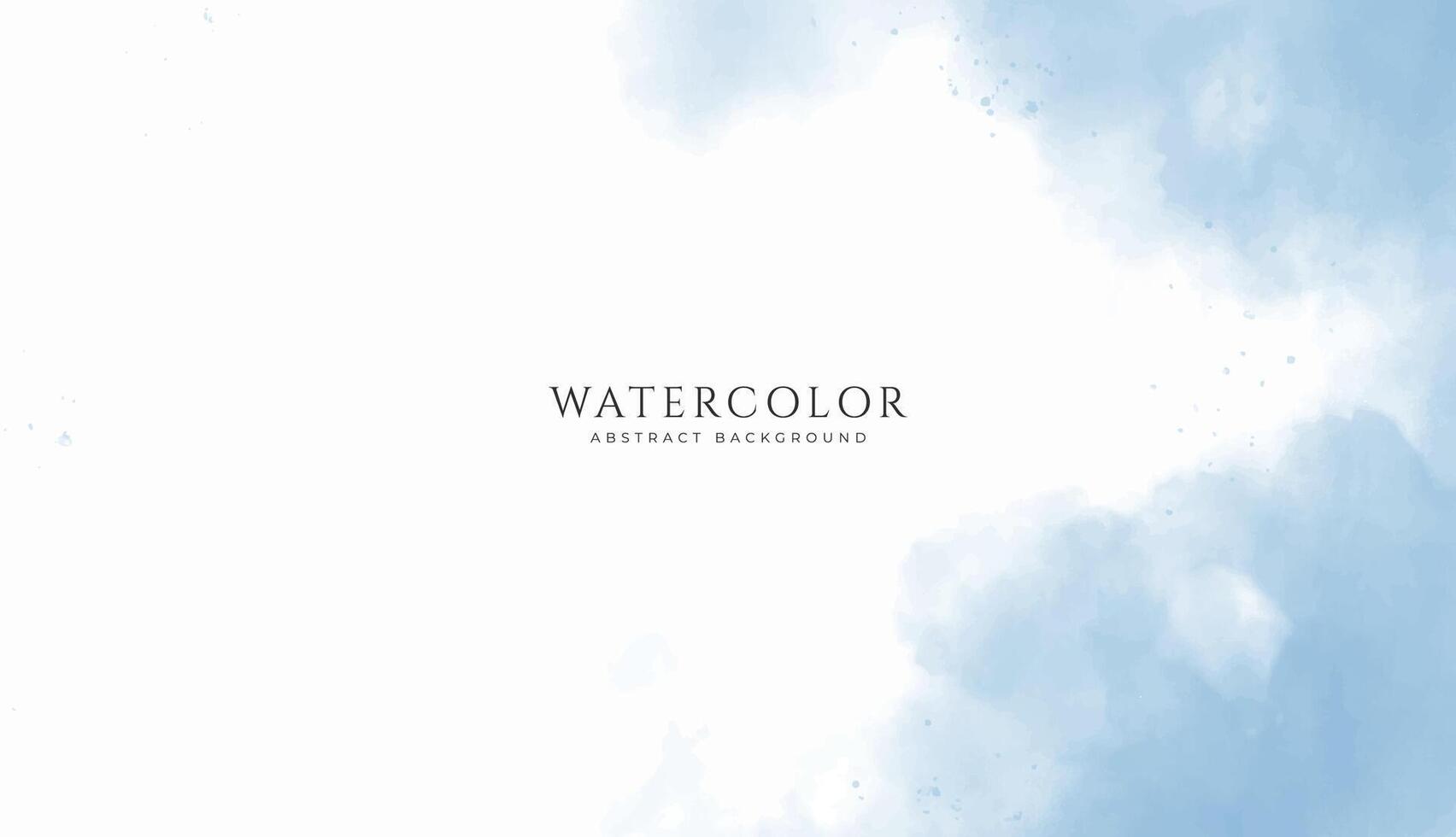 Abstract horizontal watercolor background. Neutral light colored empty space background illustration vector