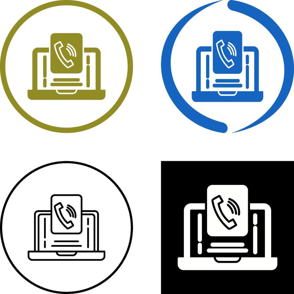 Contact Icon Design vector