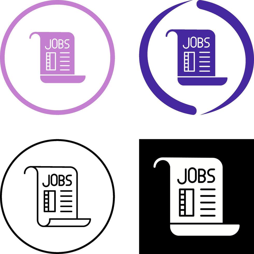 News Paper Icon Design vector
