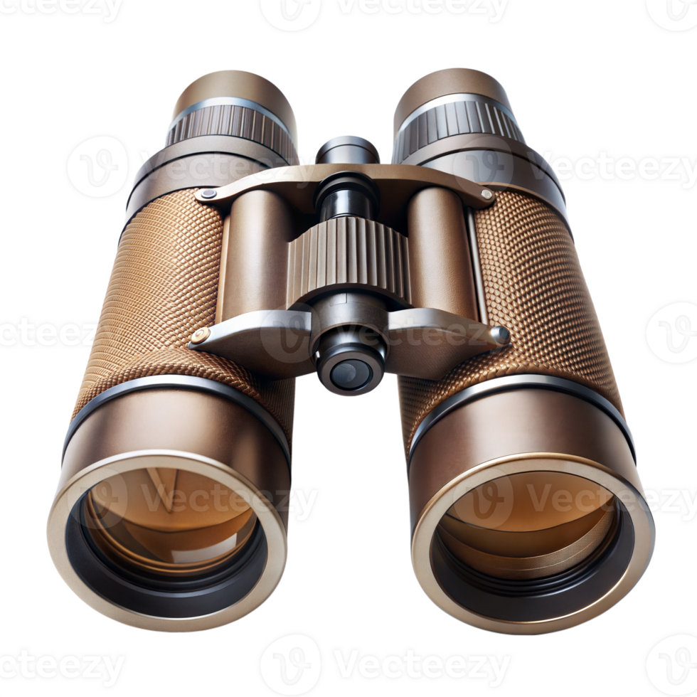 High-quality binoculars with adjustable focus on isolated background png