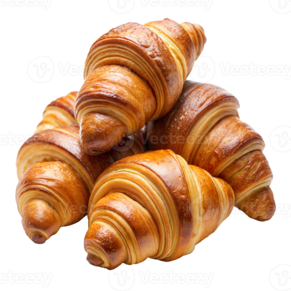 Stack of croissants png